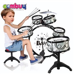 CB528910 CB528911 - Children play toys big jazz musical instruments kids drum set